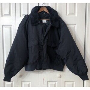 TIMBERKING 9149 SECURITY BOMBER JACKET DARK BLUE W/ INSULATED LINER SZ 5XL NWT